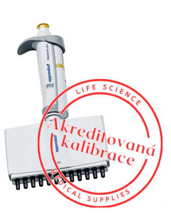 Akreditovaná kalibrace 12kanálové pipety Akreditovaná kalibrace 12kanálové pipety